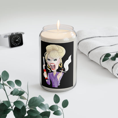 Patsy Stone Caricature Candle