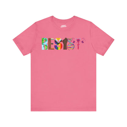 Empowerment RESIST Unisex Tee - Celebrate Diversity and Inclusion