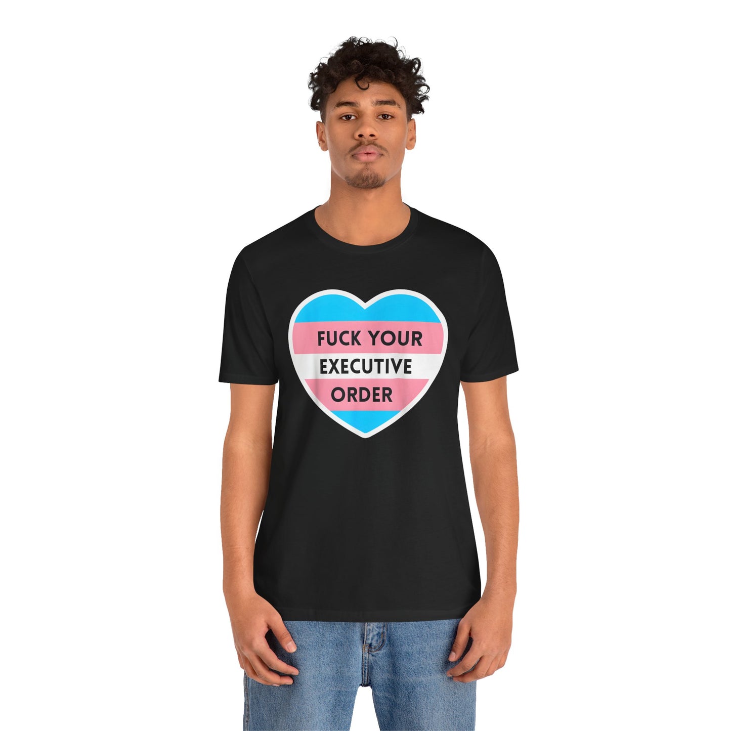 Pro Trans Pride Message Tee - Empowering Self-Expression Tee