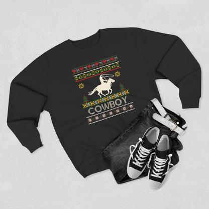 Cowboy Ugly Christmas Sweatshirt