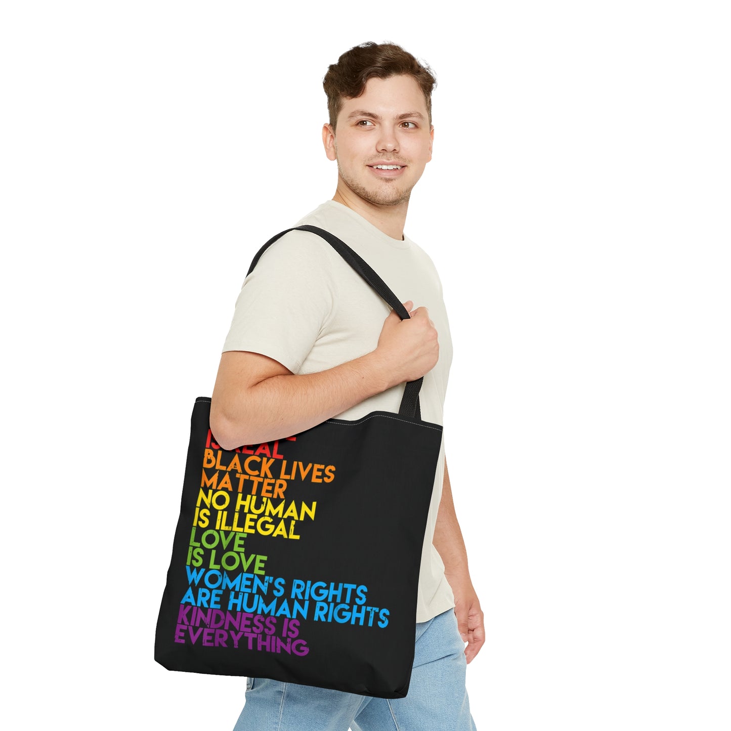 Science is Real, Black Lives Matter, Women's Rights Tote