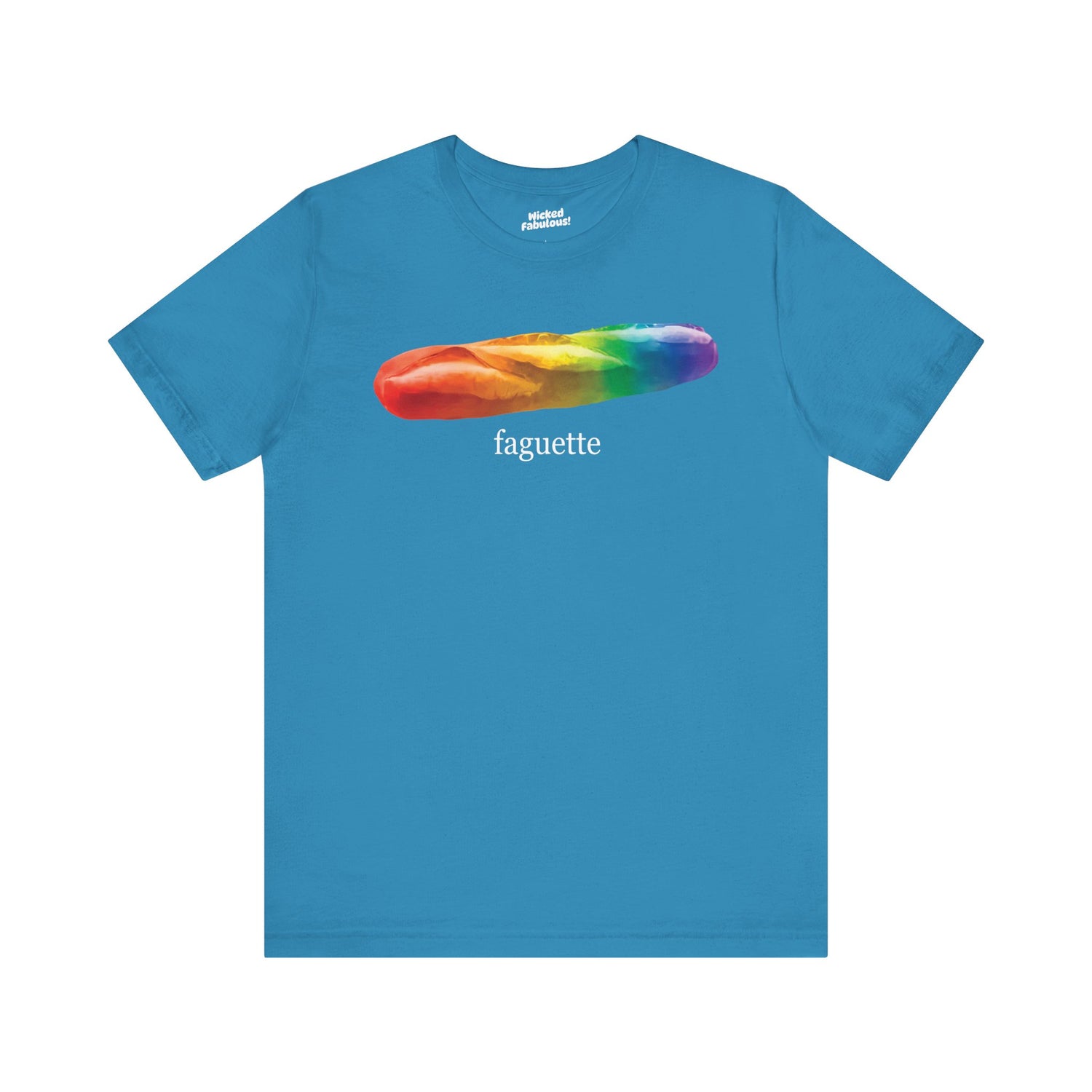 Serve fresh-baked sass in our “Faguette” T-Shirt!