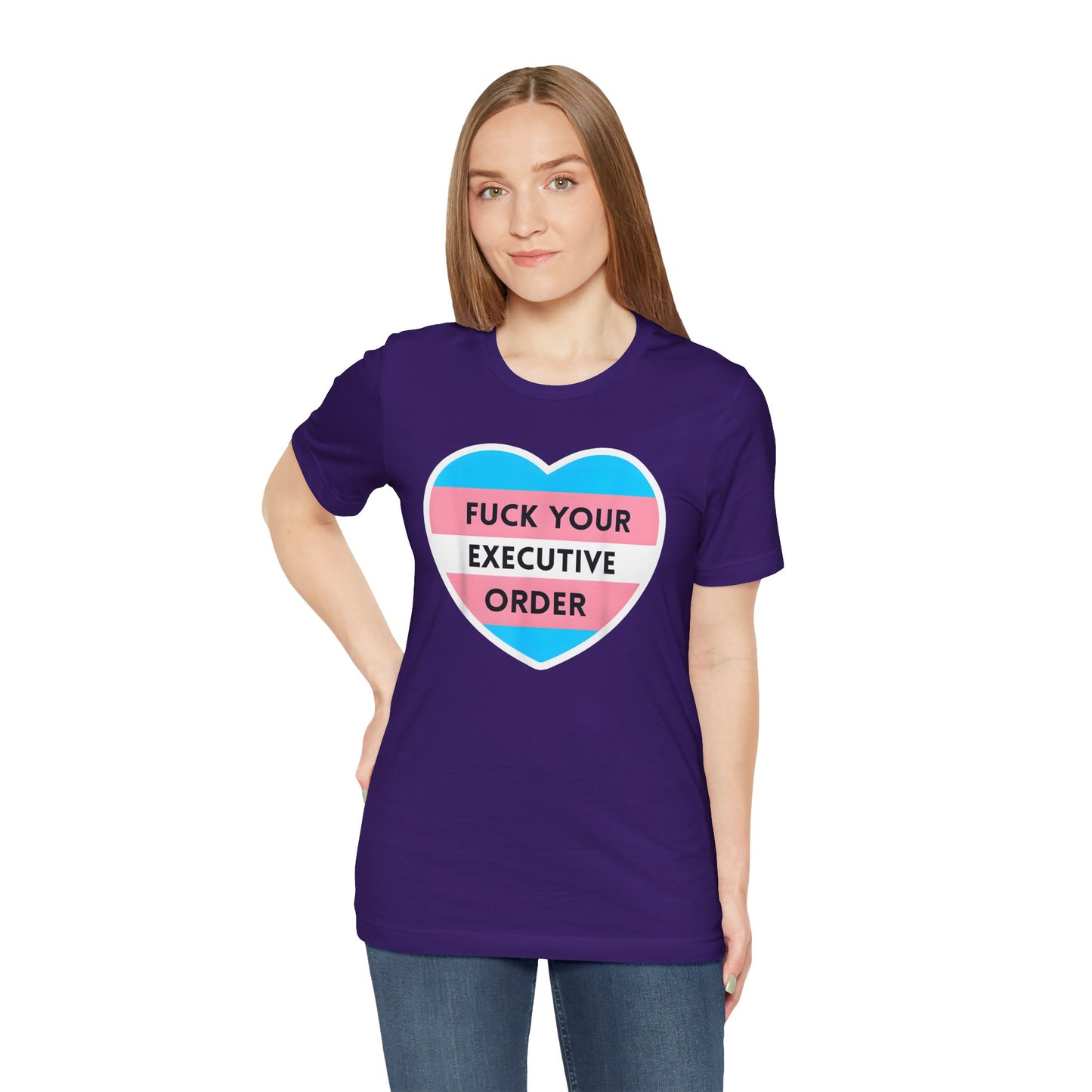 Pro Trans Pride Message Tee - Empowering Self-Expression Tee