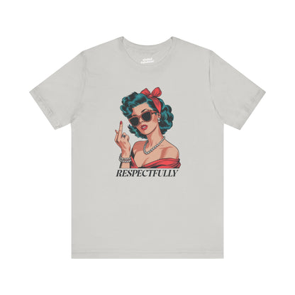 Respectfully Retro Graphic Tee - Short Sleeve T-Shirt