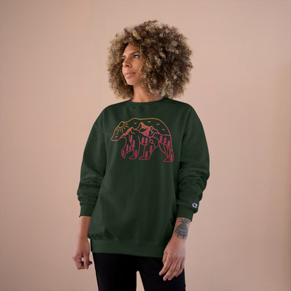 The Adventurous Bear - Champion Sweatshirt