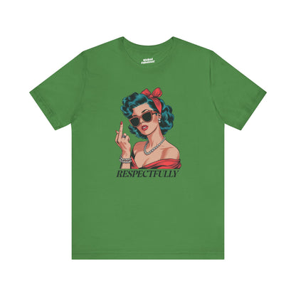 Respectfully Retro Graphic Tee - Short Sleeve T-Shirt