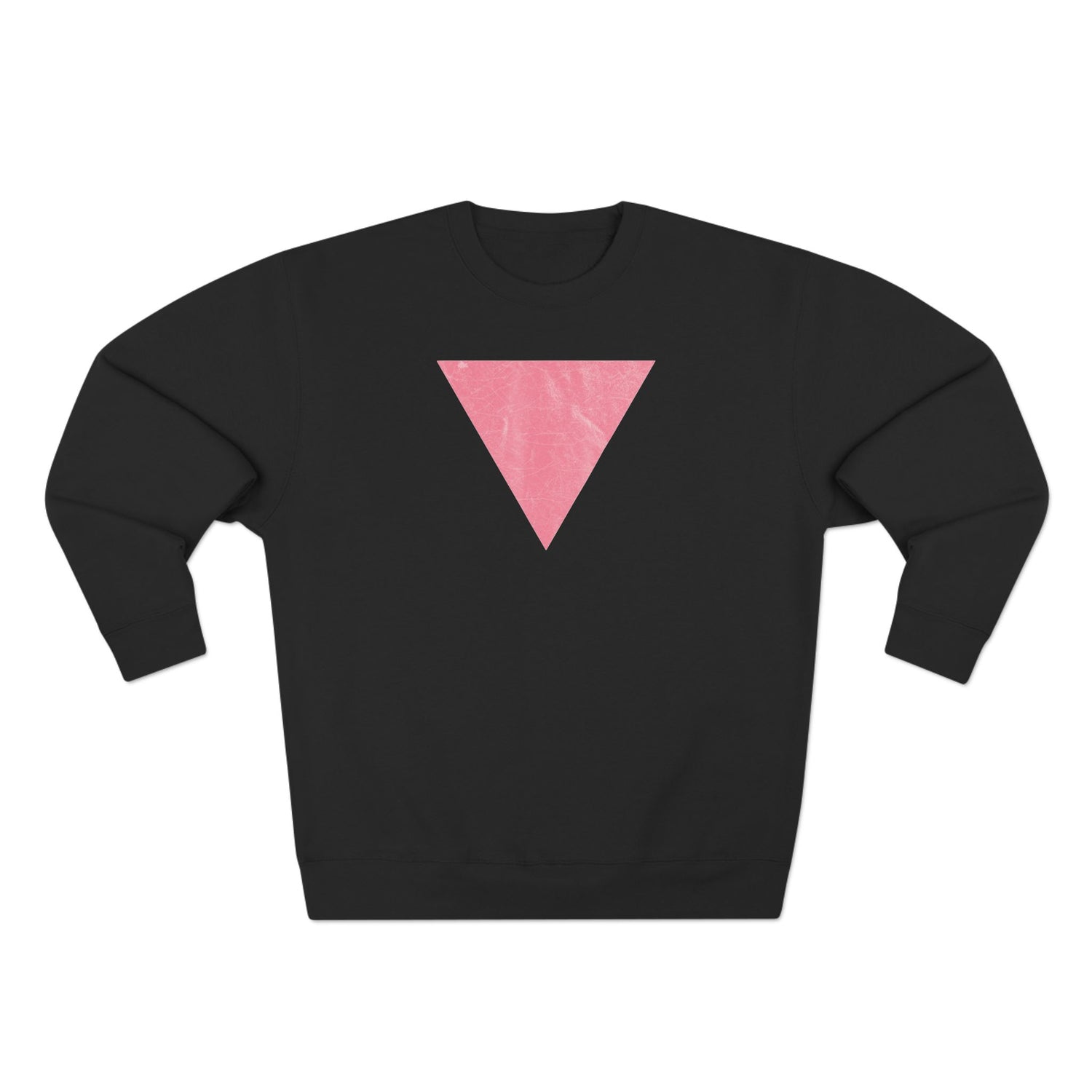 Pink Triangle Crewneck Sweatshirt