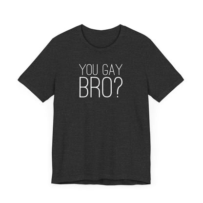 You Gay Bro?