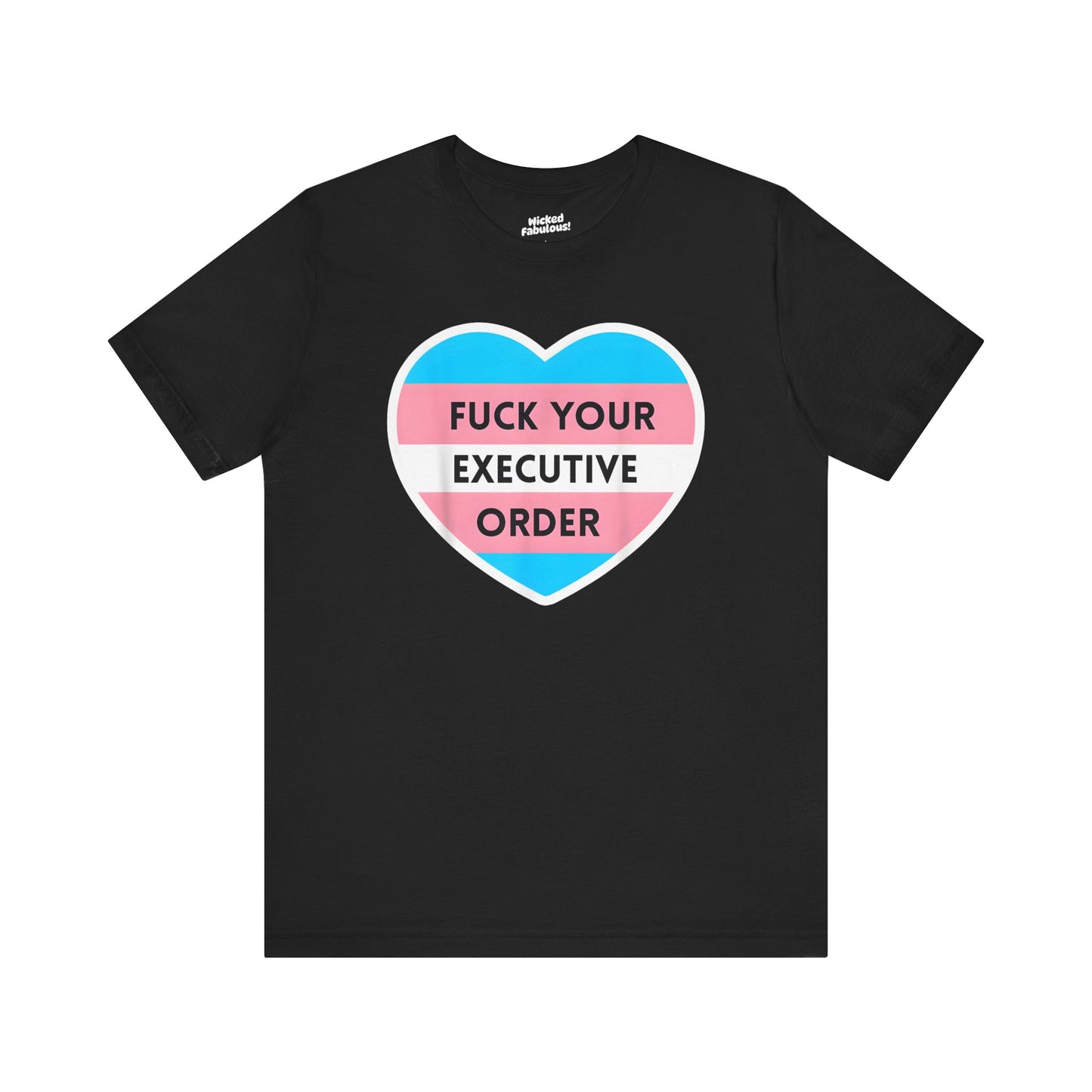 Pro Trans Pride Message Tee - Empowering Self-Expression Tee