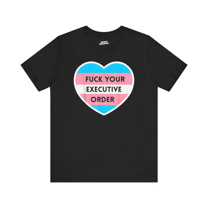 Pro Trans Pride Message Tee - Empowering Self-Expression Tee