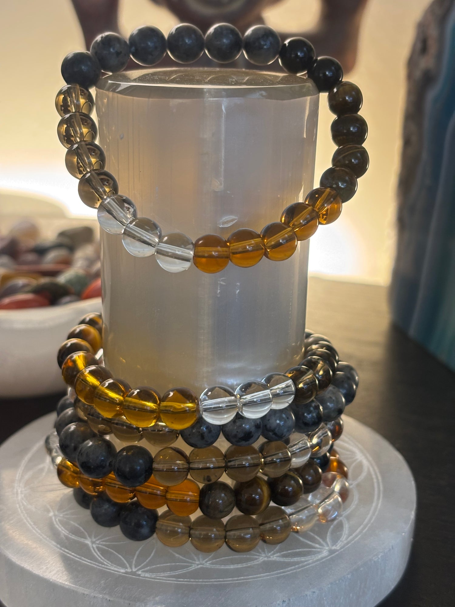 The Road Less Traveled Bracelet – Multi-Bead Energy & Intention Bracelet