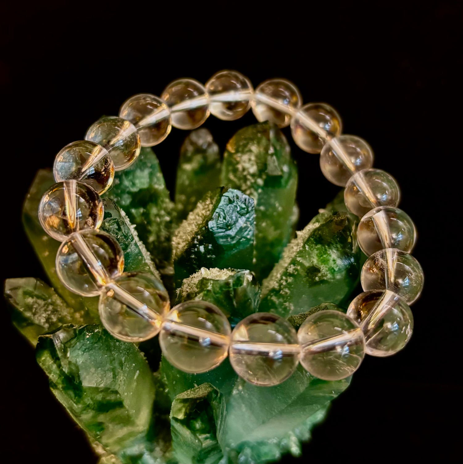 Clear Quartz Master Healer Clarity Bracelet – 8mm & 10mm Natural Crystals