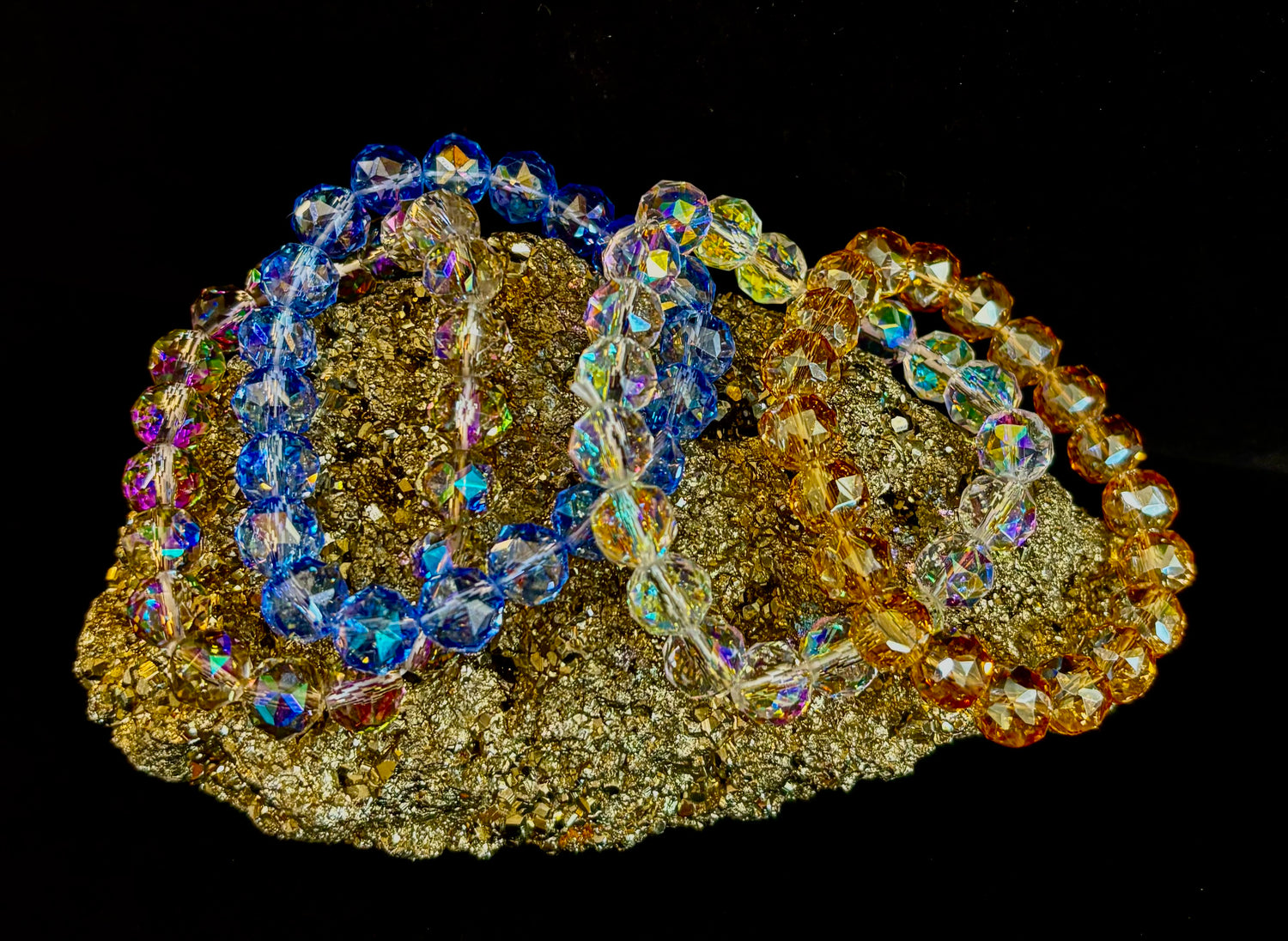 Shine Your Light with Our 10mm Crystal-Like Bracelets