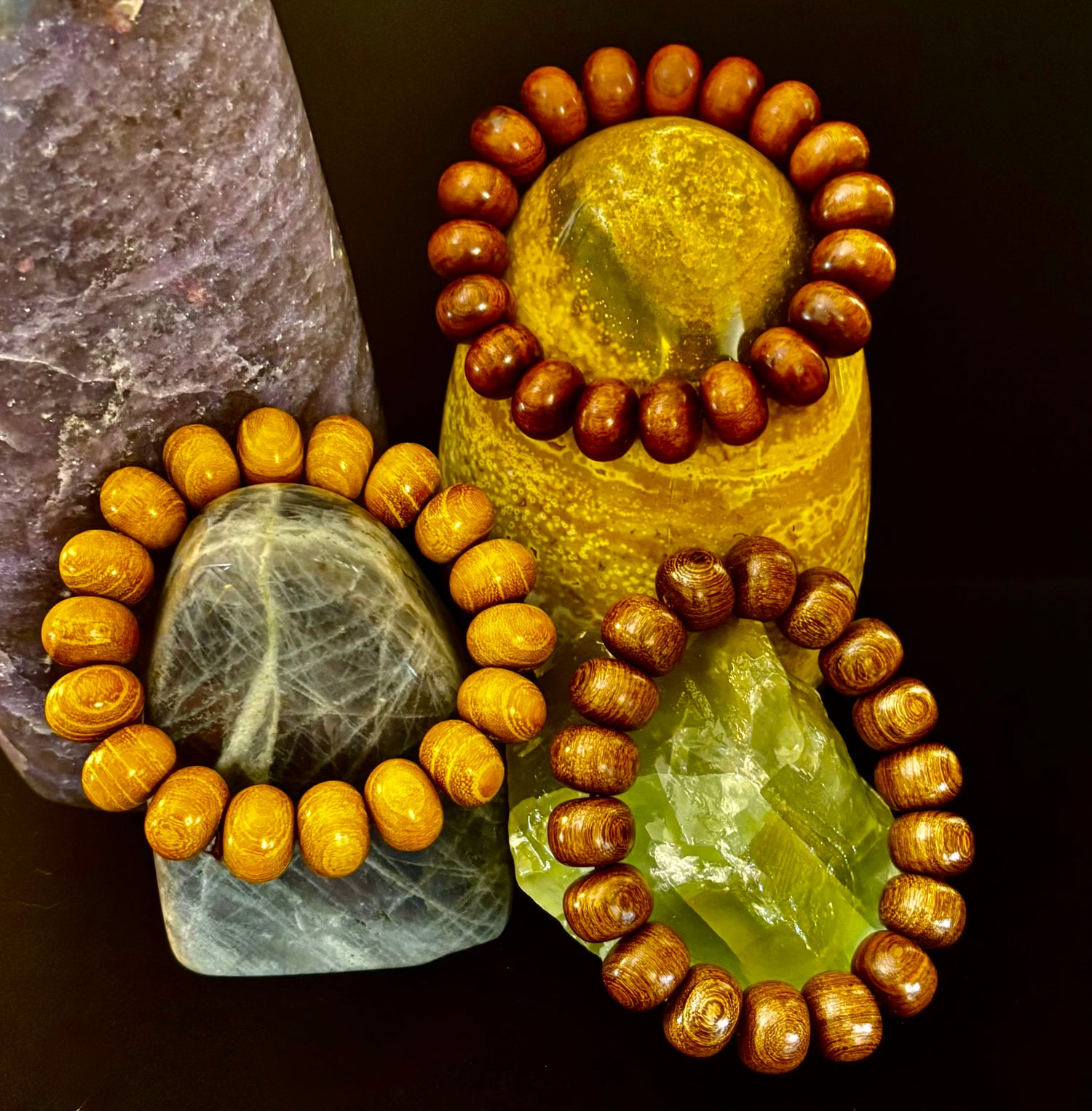 The Sacred Wood Statement Bracelet