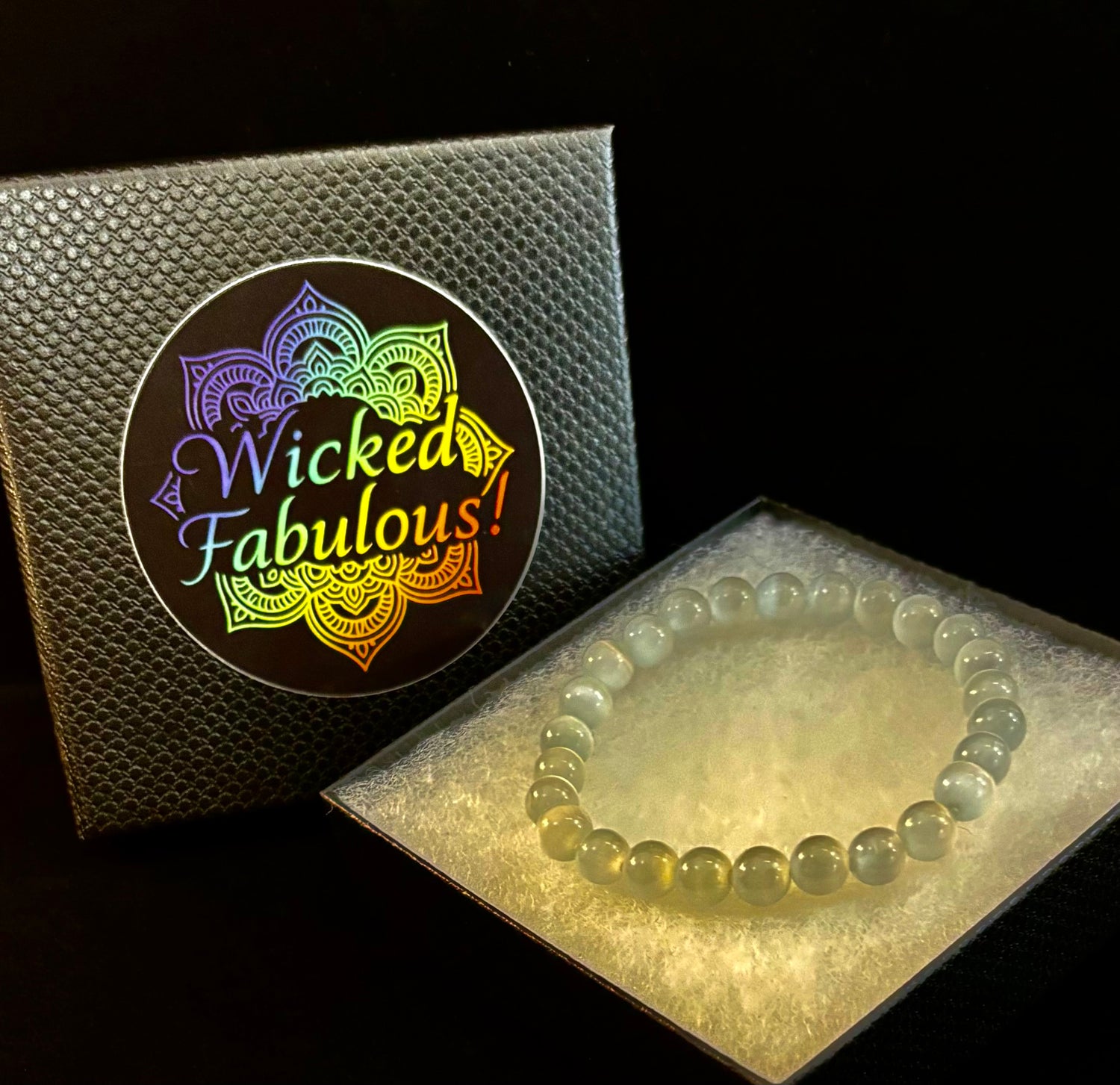Reiki-Infused Pure Selenite "Liquid Light" Bracelet for Aura Cleansing, High Vibration & Divine Clarity (8mm)