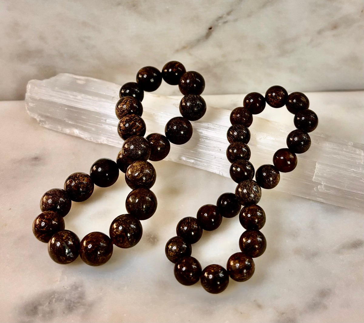 Natural Bronzite Energy & Protection Bracelet
