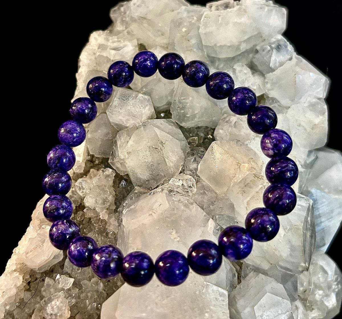 Natural Charoite Spiritual Transformation Bracelet