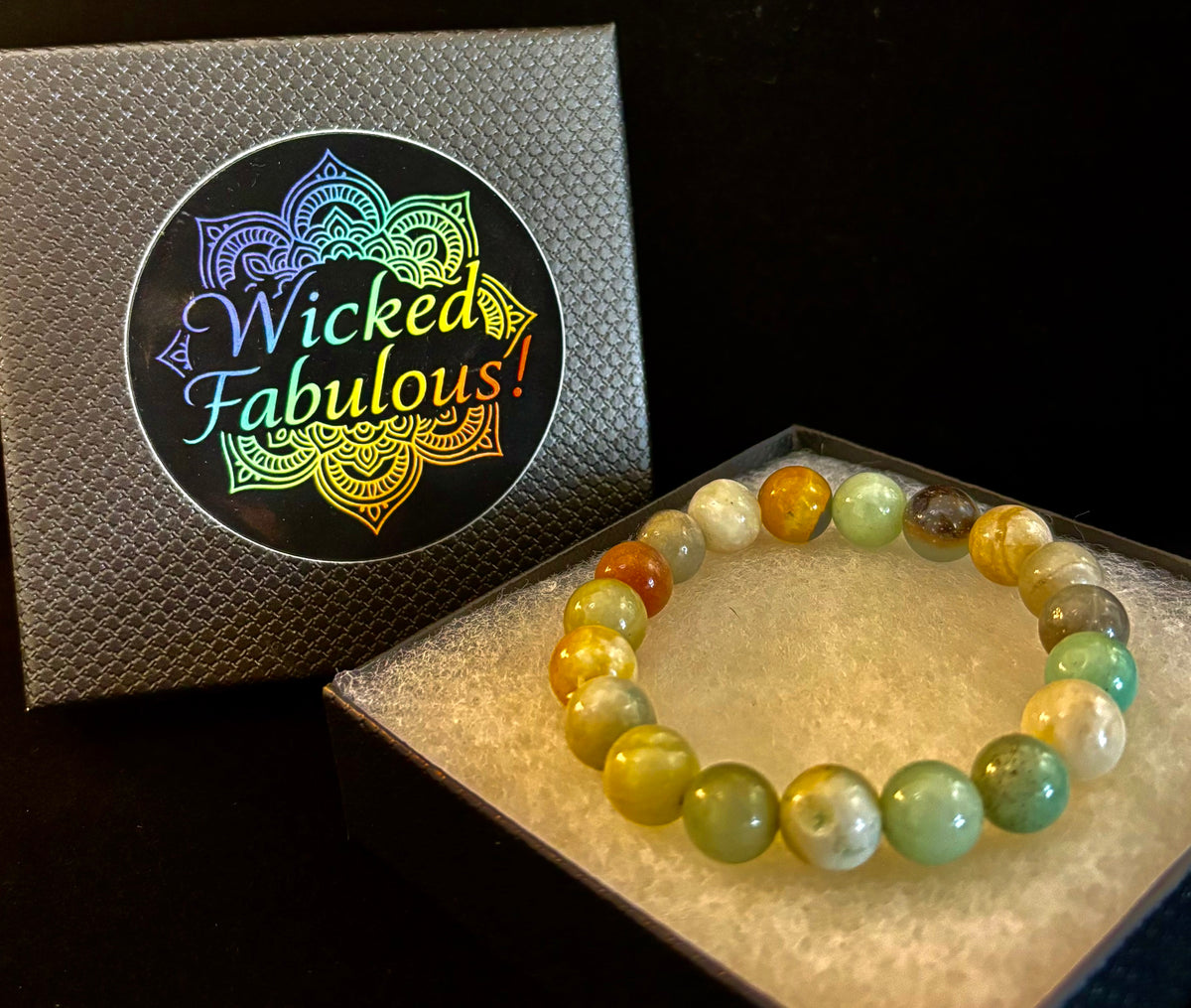 Nantasket Beach Amazonite Bracelet - Ride the Waves. Protect Your Peace.