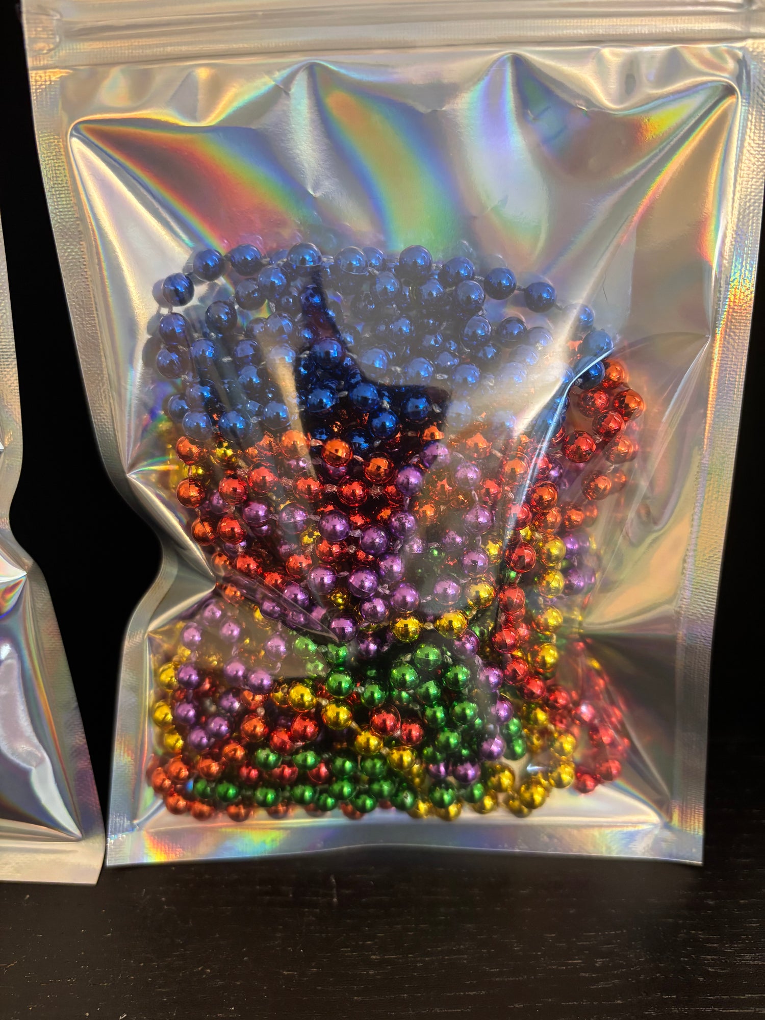 Pride Mardi Gras Bead Pack – 6 Colorful Strands for Celebration & Joy 🌈🎭