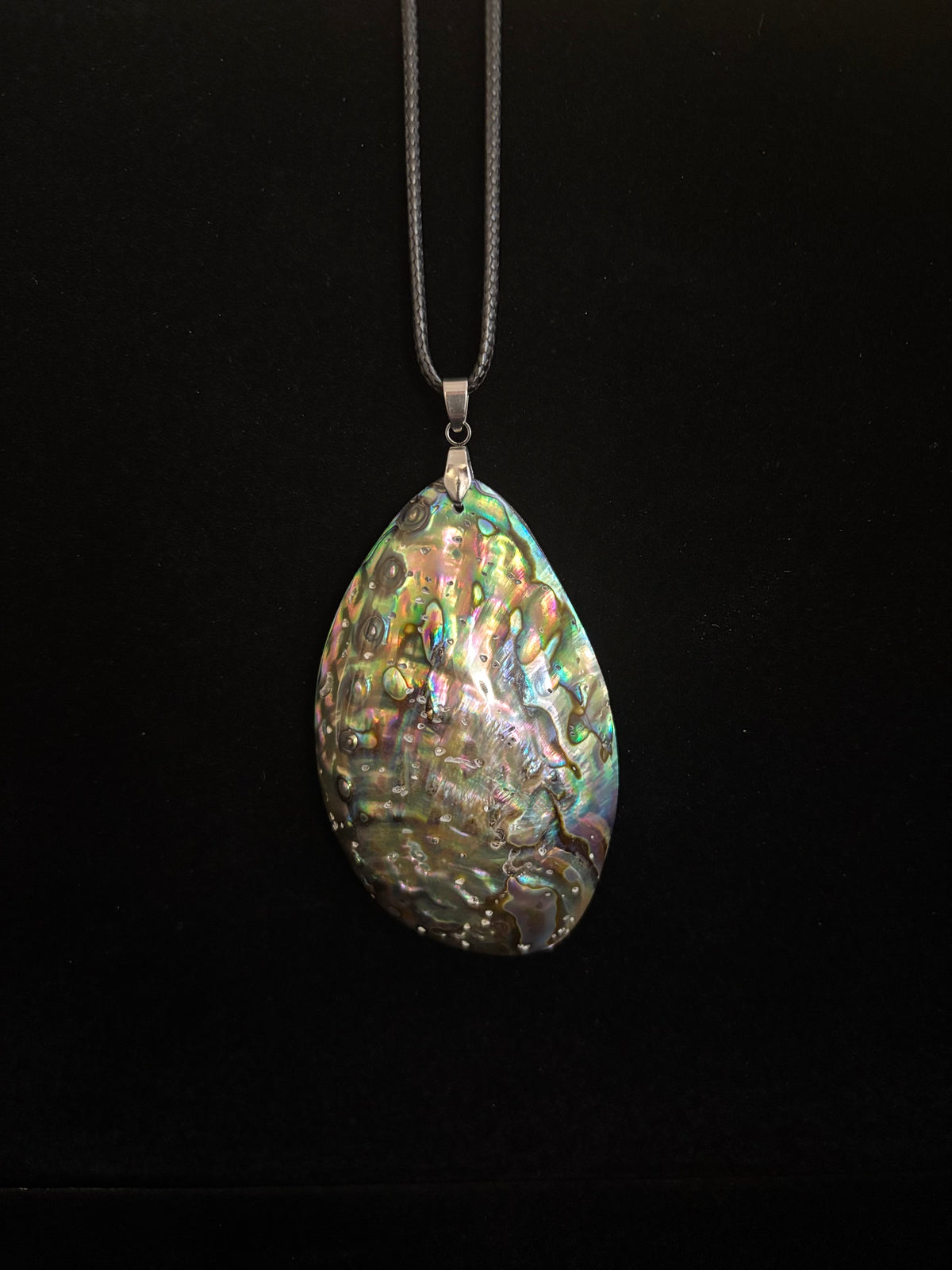 Wicked Shell Natural Abalone Shell Copper Edged Pendant Necklace – Wicked Fabulous LLC