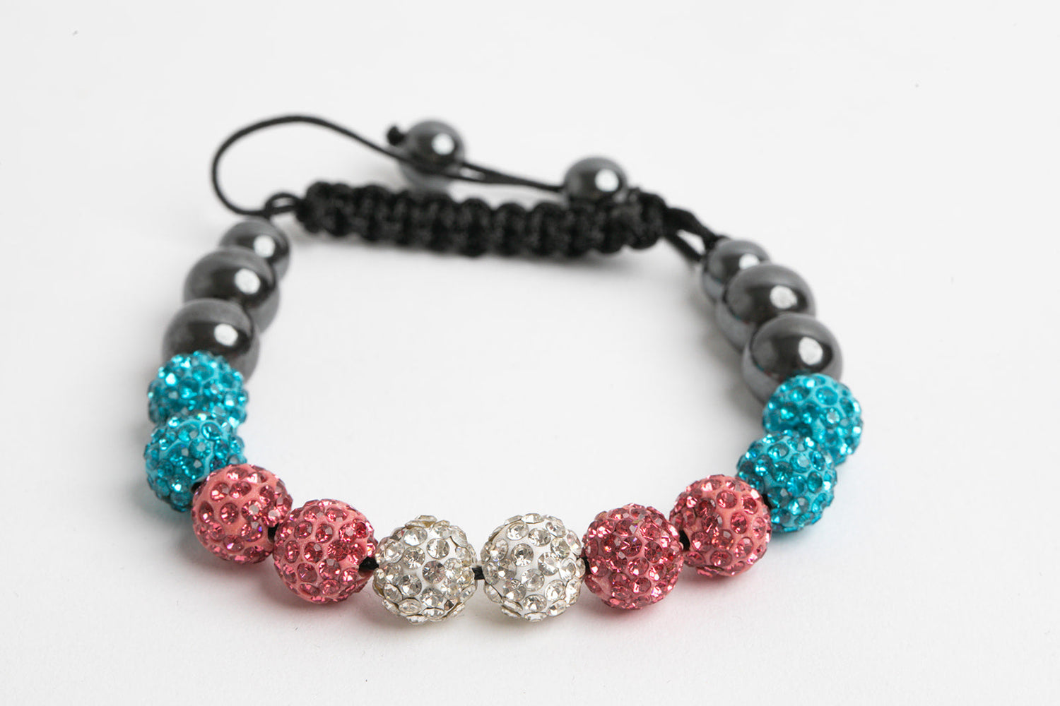Trans Pride Shambala Bracelet