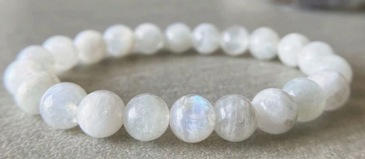 Moonstone Beaded Bracelet