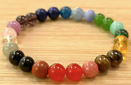 Bohemian Style Chakra Bracelet – Promotes balance, healing, and spiritual wellness
