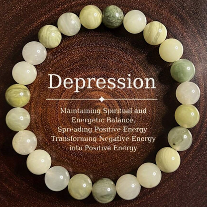 Green Jade Energy Bracelet – Emotional Healing & Spiritual Balance