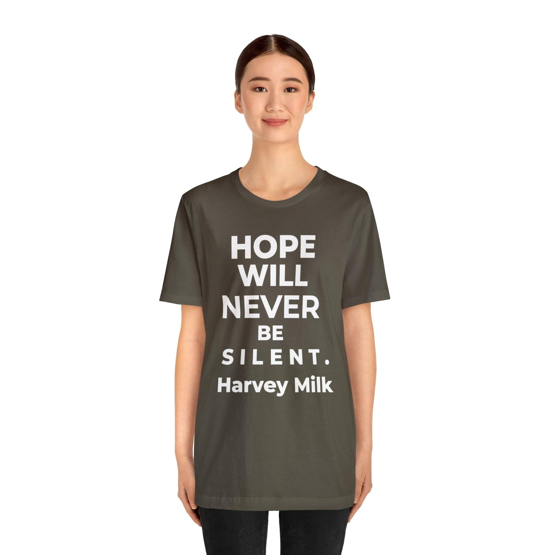 Hope Will Never Be Silent - Wicked Naughty Apparel