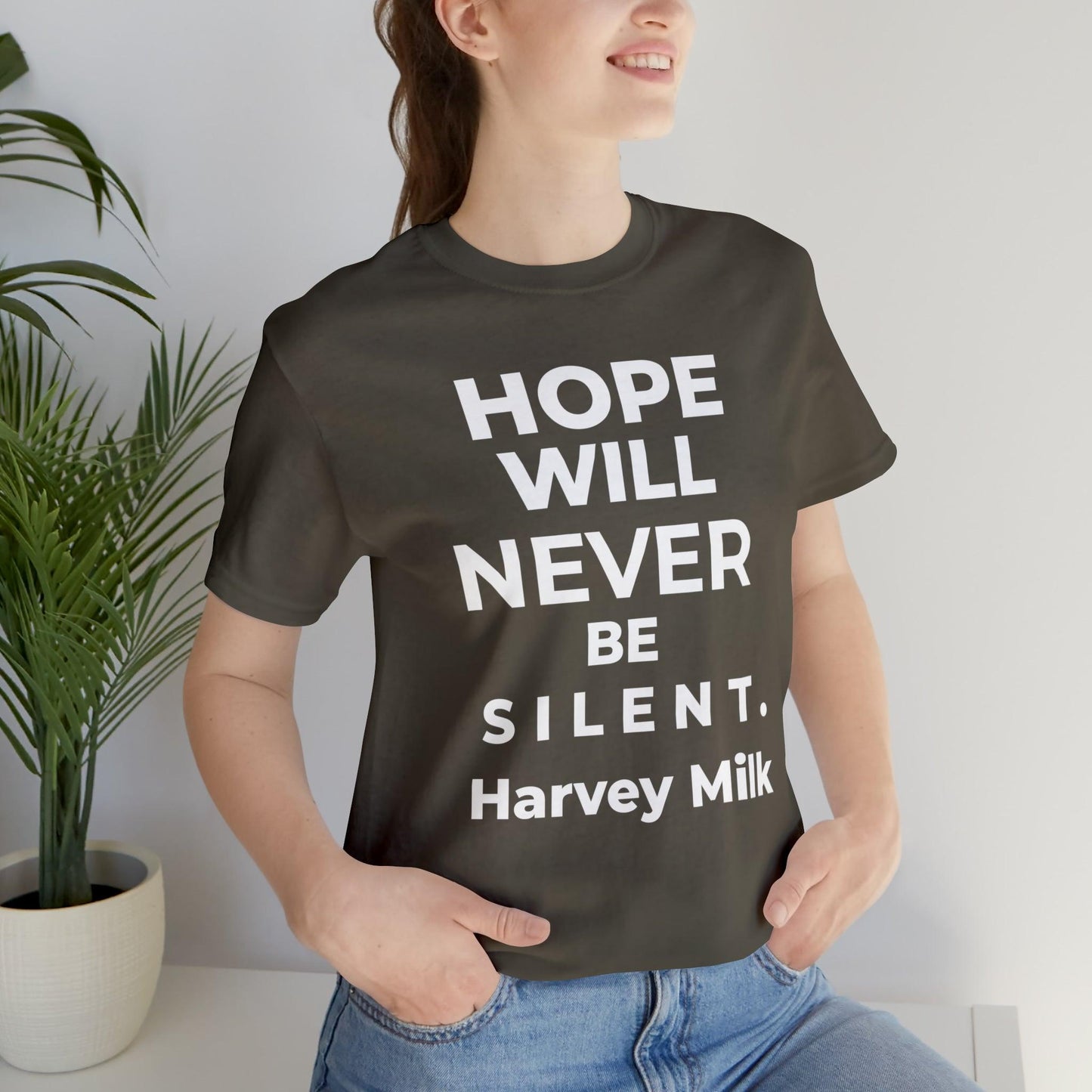 Hope Will Never Be Silent - Wicked Naughty Apparel