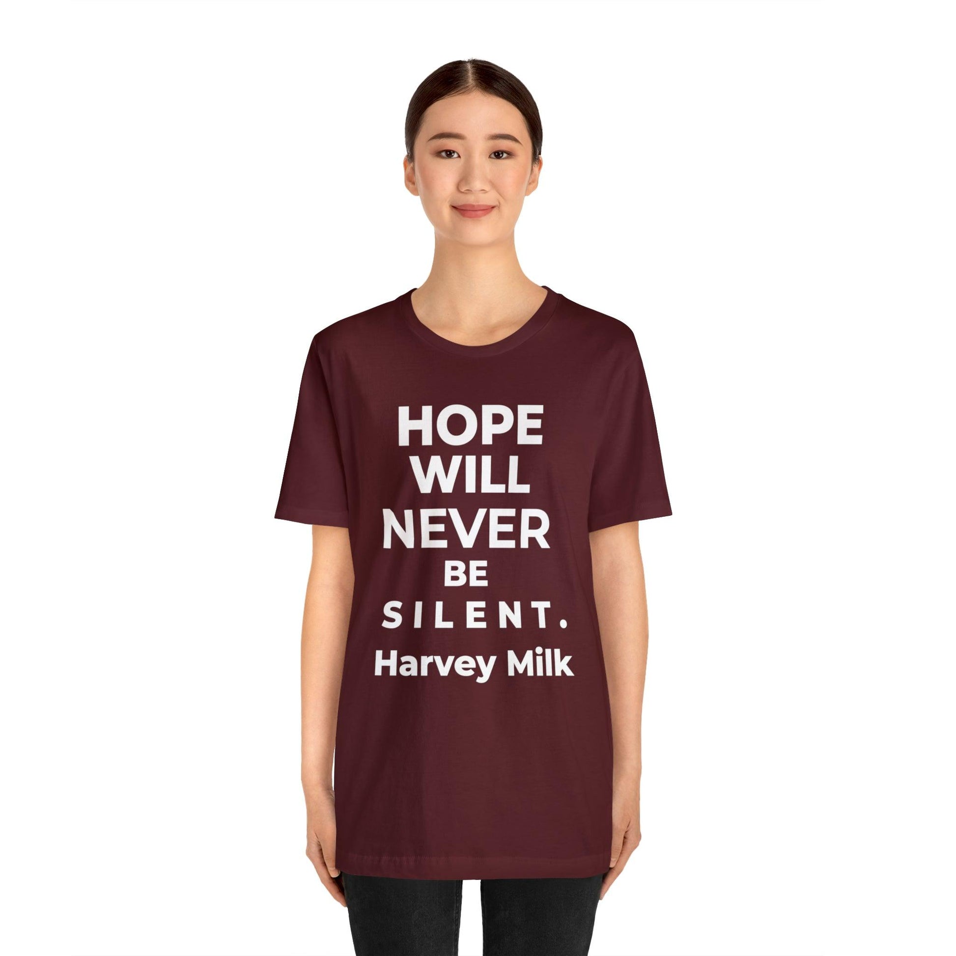 Hope Will Never Be Silent - Wicked Naughty Apparel