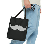 Moustache Tote Bag - Wicked Naughty Apparel