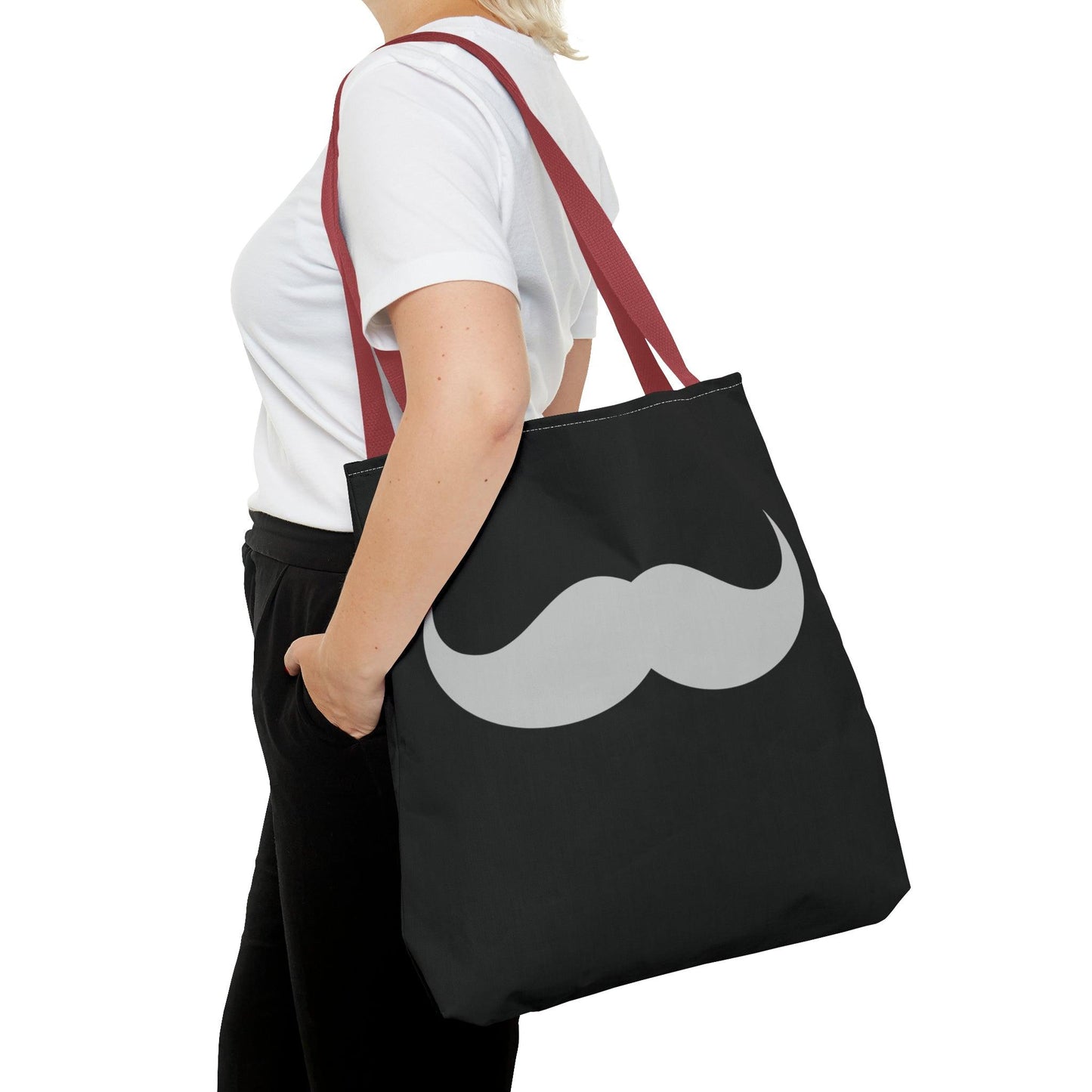 Moustache Tote Bag - Wicked Naughty Apparel