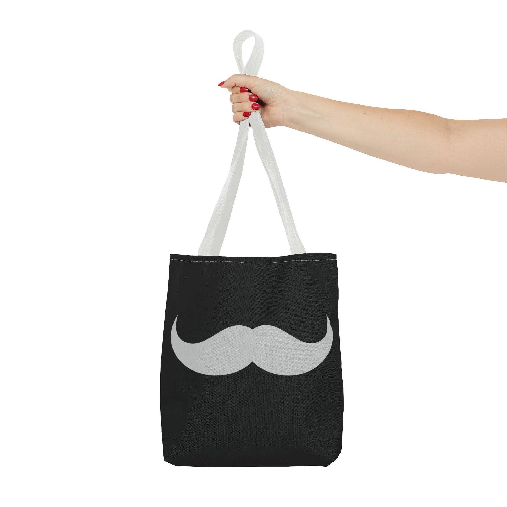 Moustache Tote Bag - Wicked Naughty Apparel