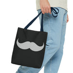 Moustache Tote Bag - Wicked Naughty Apparel