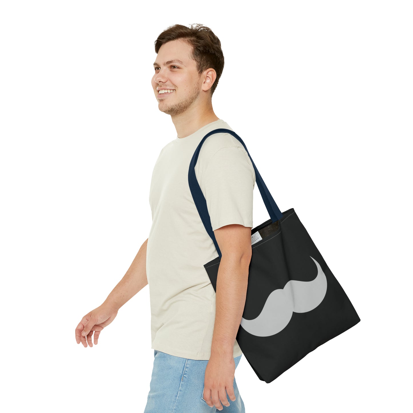 Moustache Tote Bag - Wicked Naughty Apparel