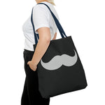 Moustache Tote Bag - Wicked Naughty Apparel