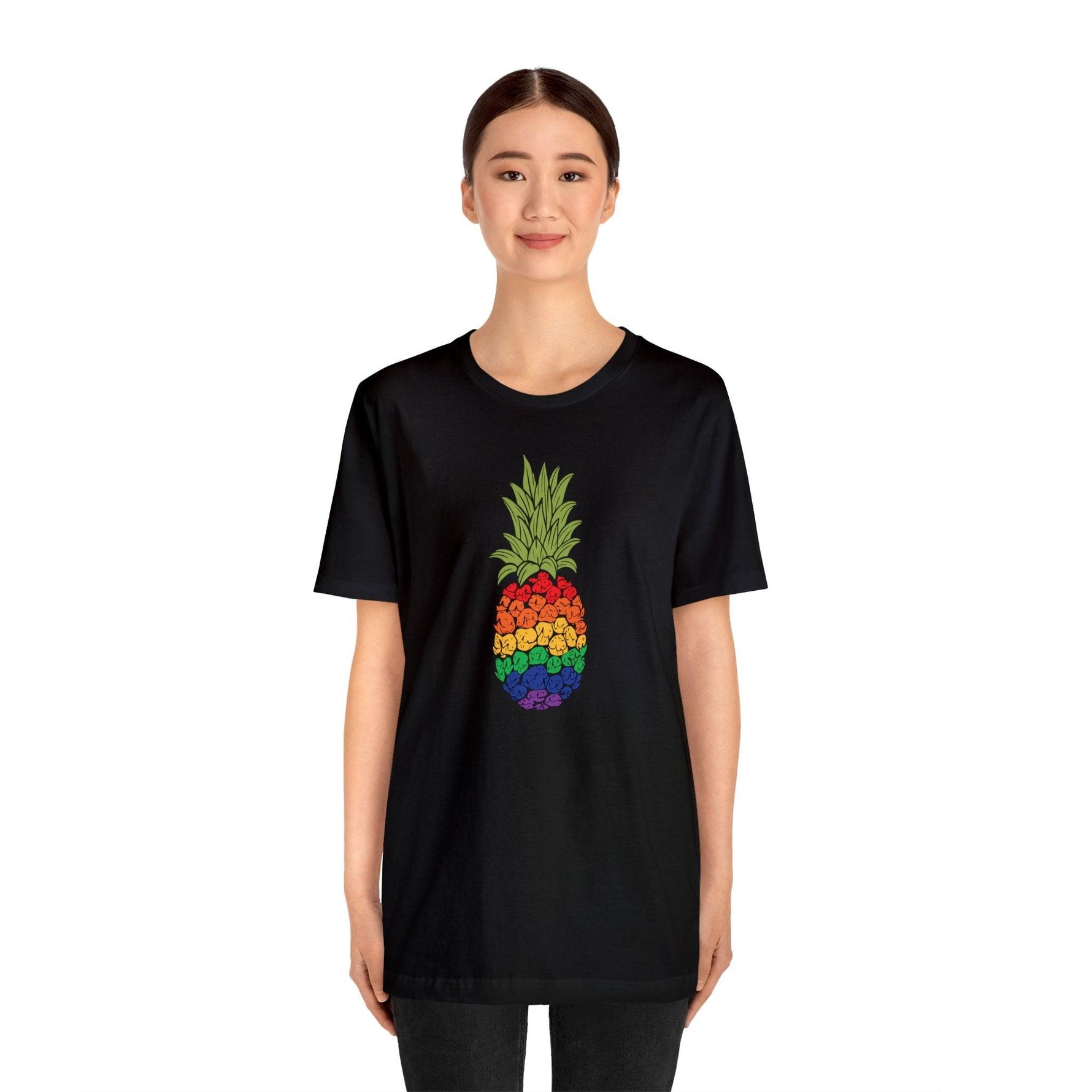 Rainbow Pineapple - Wicked Naughty Apparel