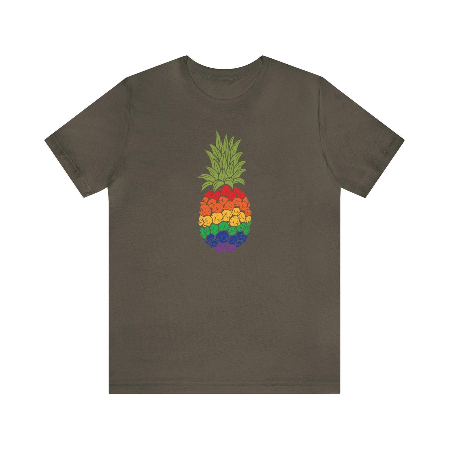 Rainbow Pineapple - Wicked Naughty Apparel