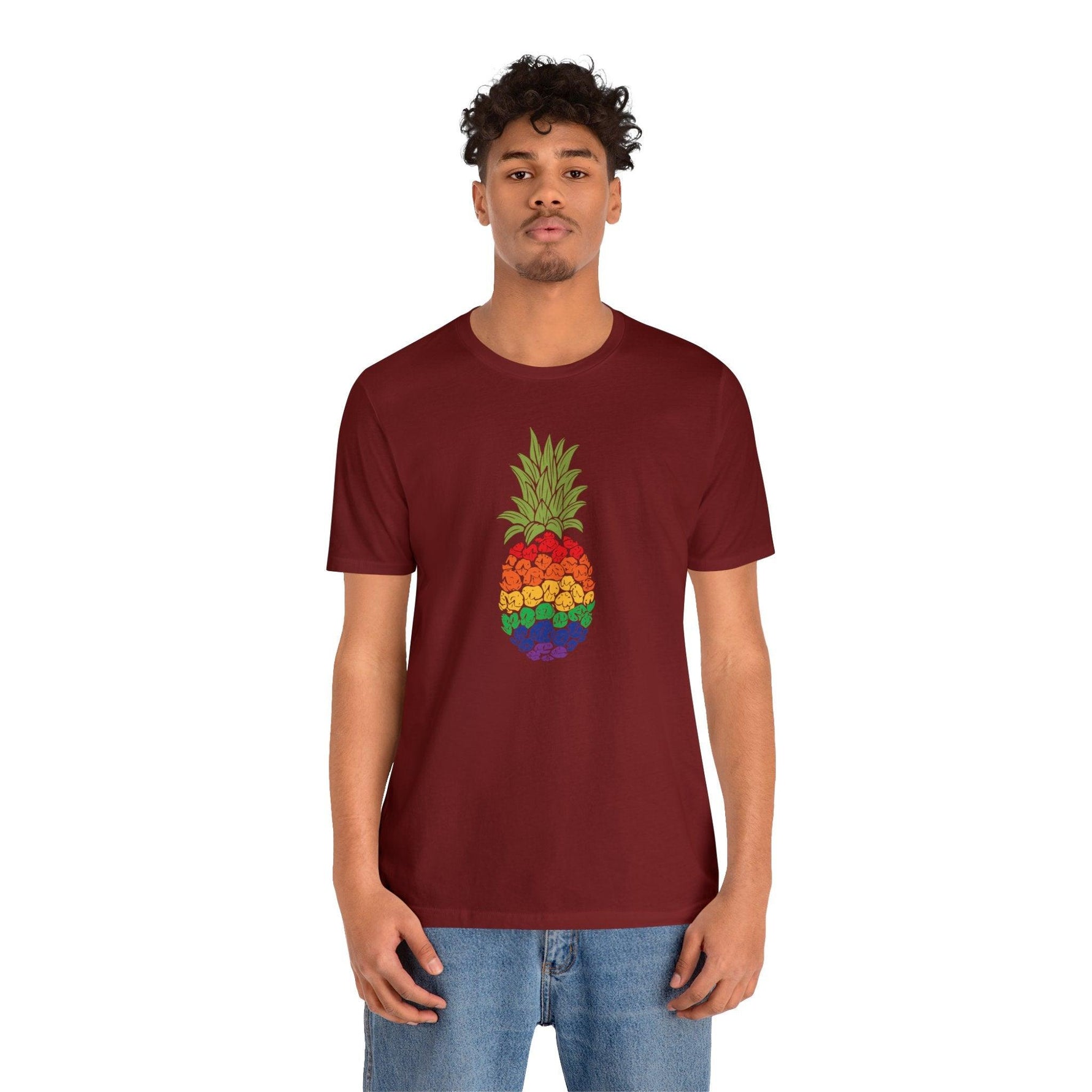 Rainbow Pineapple - Wicked Naughty Apparel