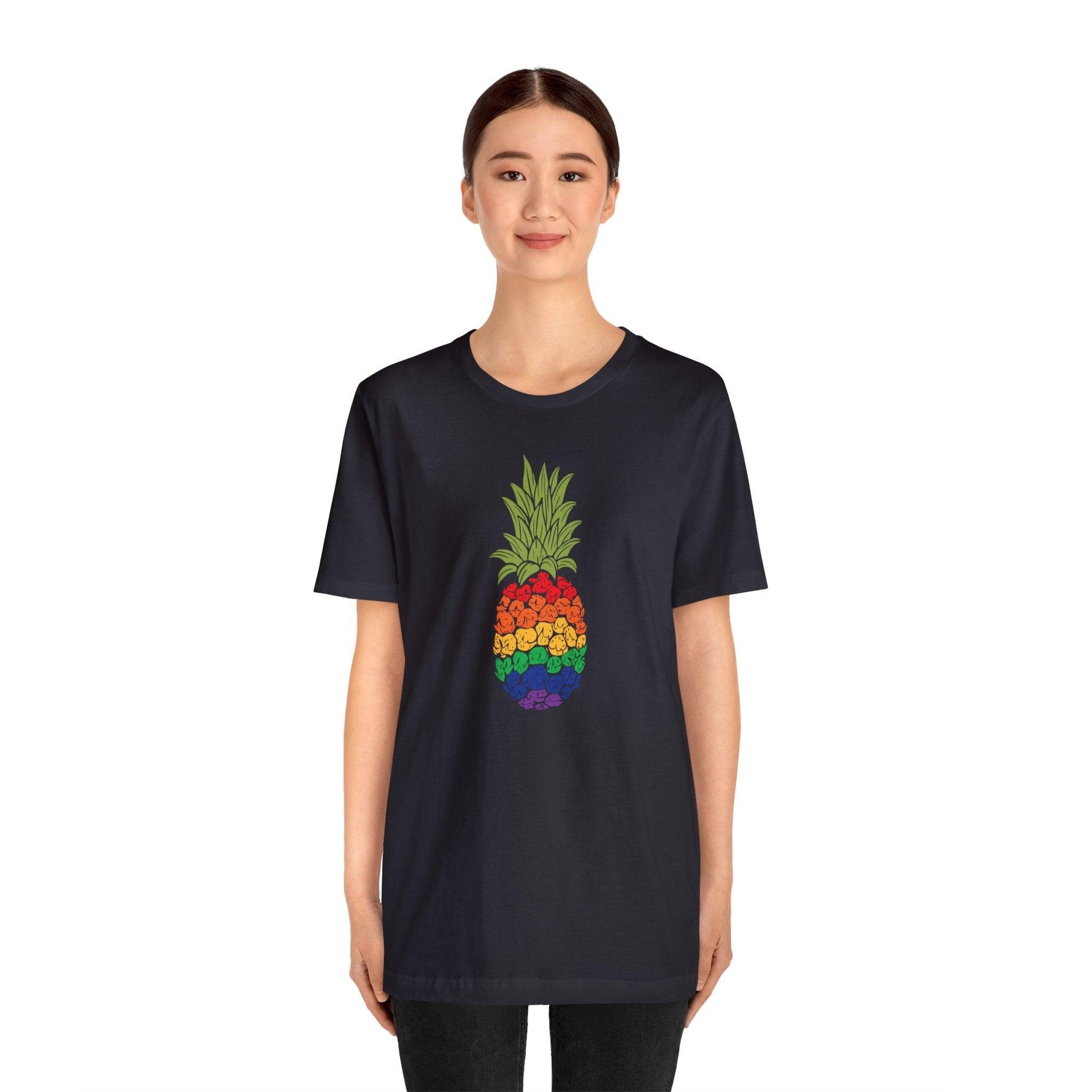 Rainbow Pineapple - Wicked Naughty Apparel