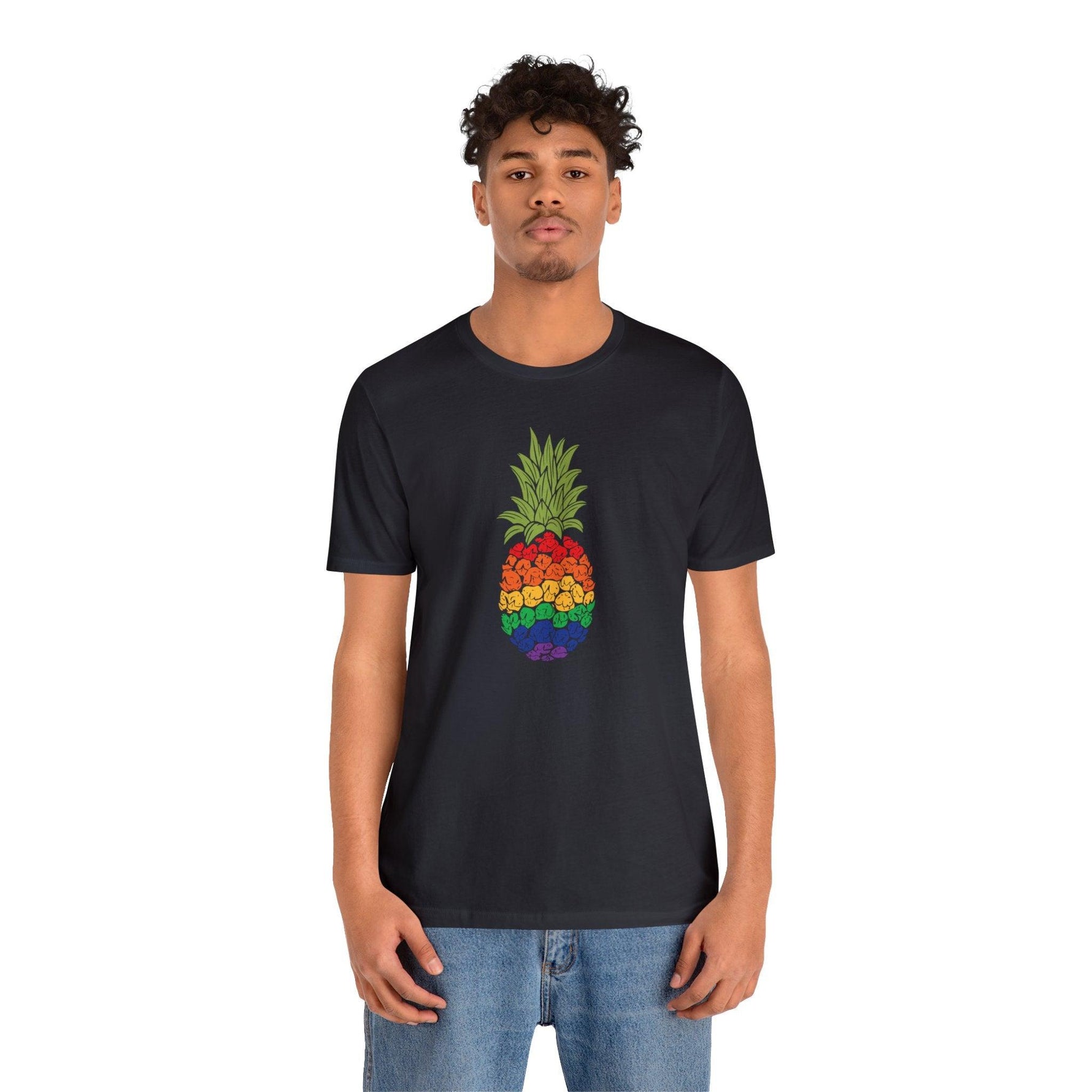 Rainbow Pineapple - Wicked Naughty Apparel