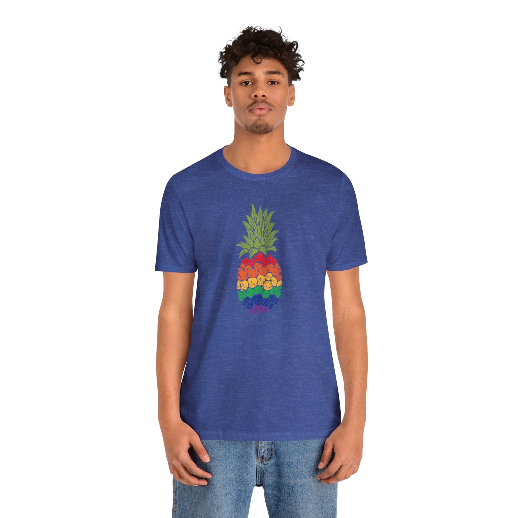 Rainbow Pineapple - Wicked Naughty Apparel