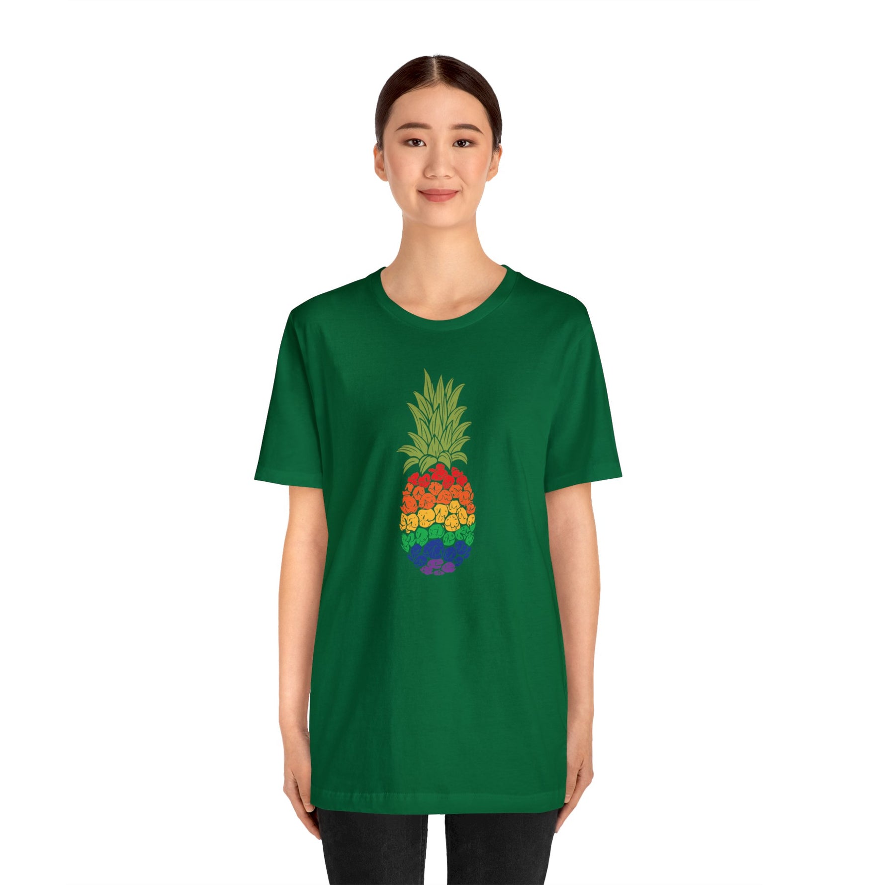 Rainbow Pineapple - Wicked Naughty Apparel