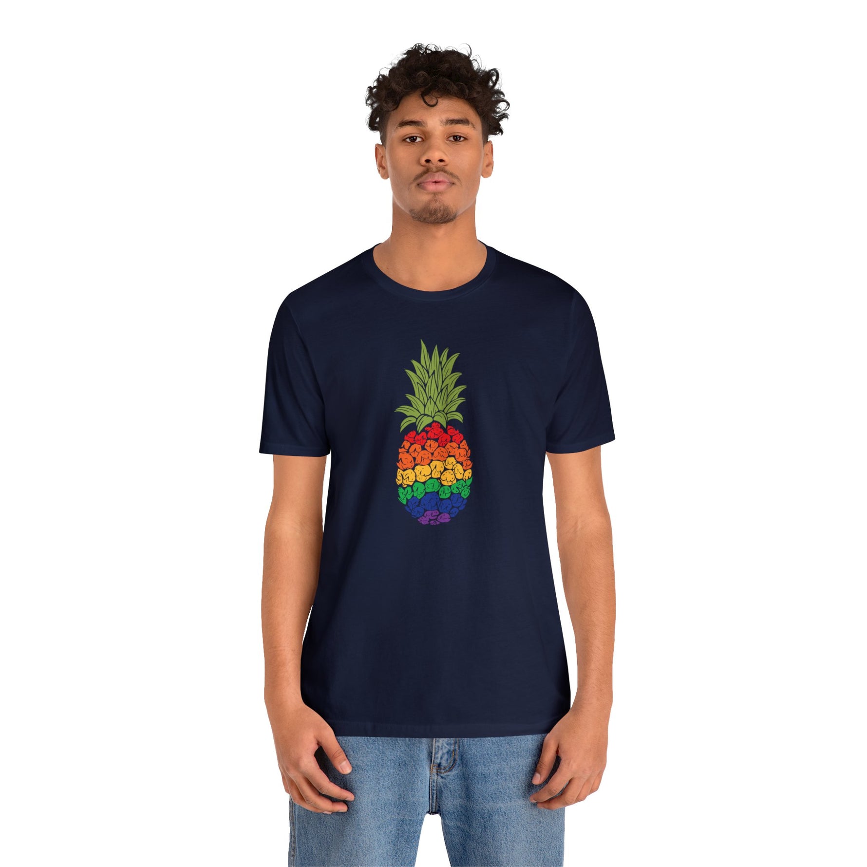 Rainbow Pineapple - Wicked Naughty Apparel