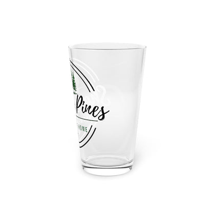 Shady Pines - Pint Glass, 16oz - Wicked Naughty Apparel