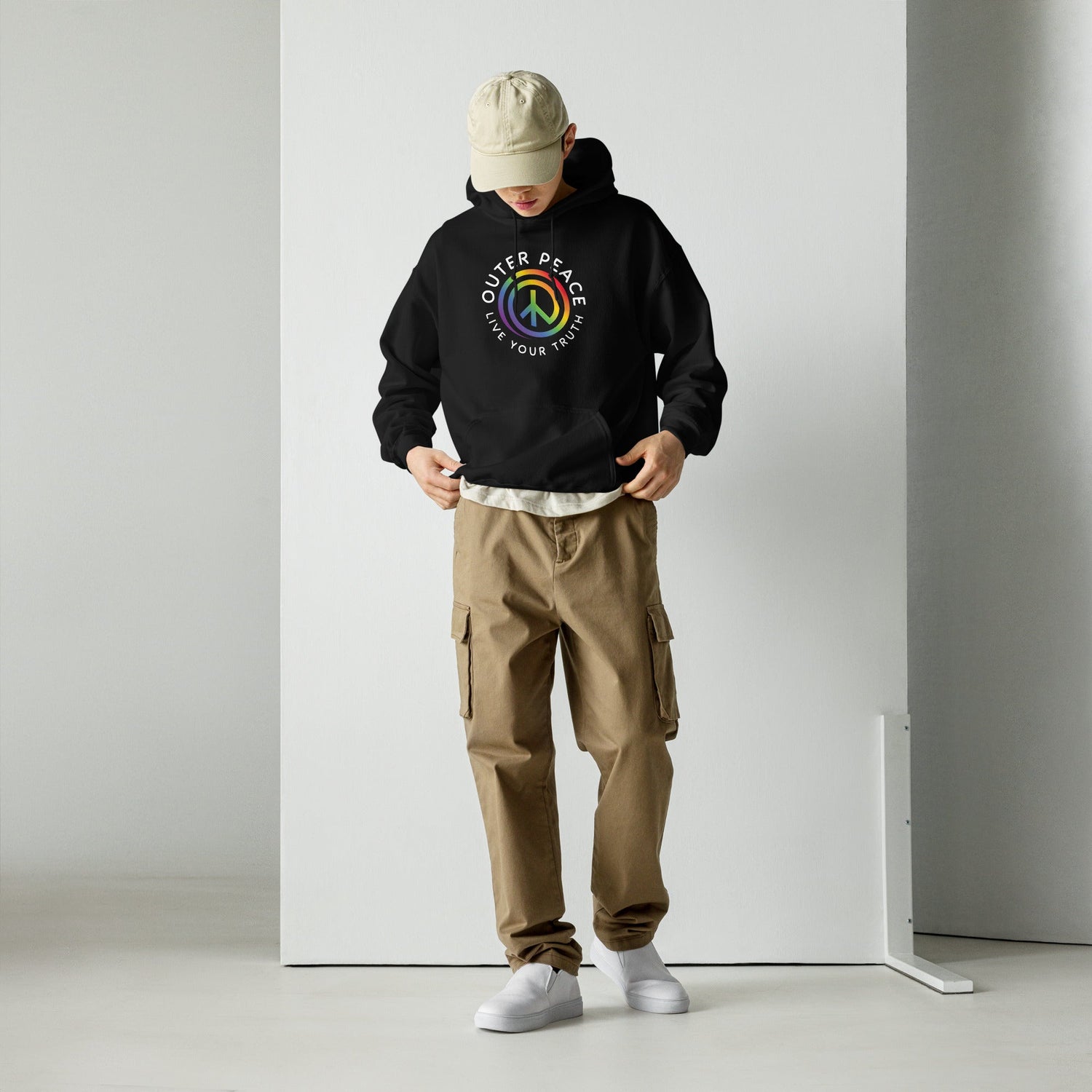 Outer Peace Brand Unisex Hoodie