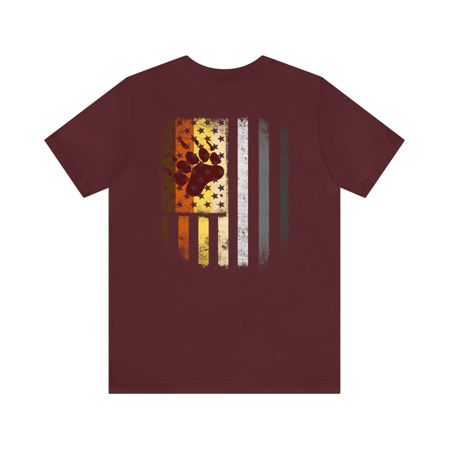 USA Gay Bear Pride (Printed on Back) - Wicked Naughty Apparel