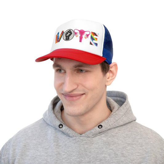 Vote - Trucker Hat - Wicked Naughty Apparel