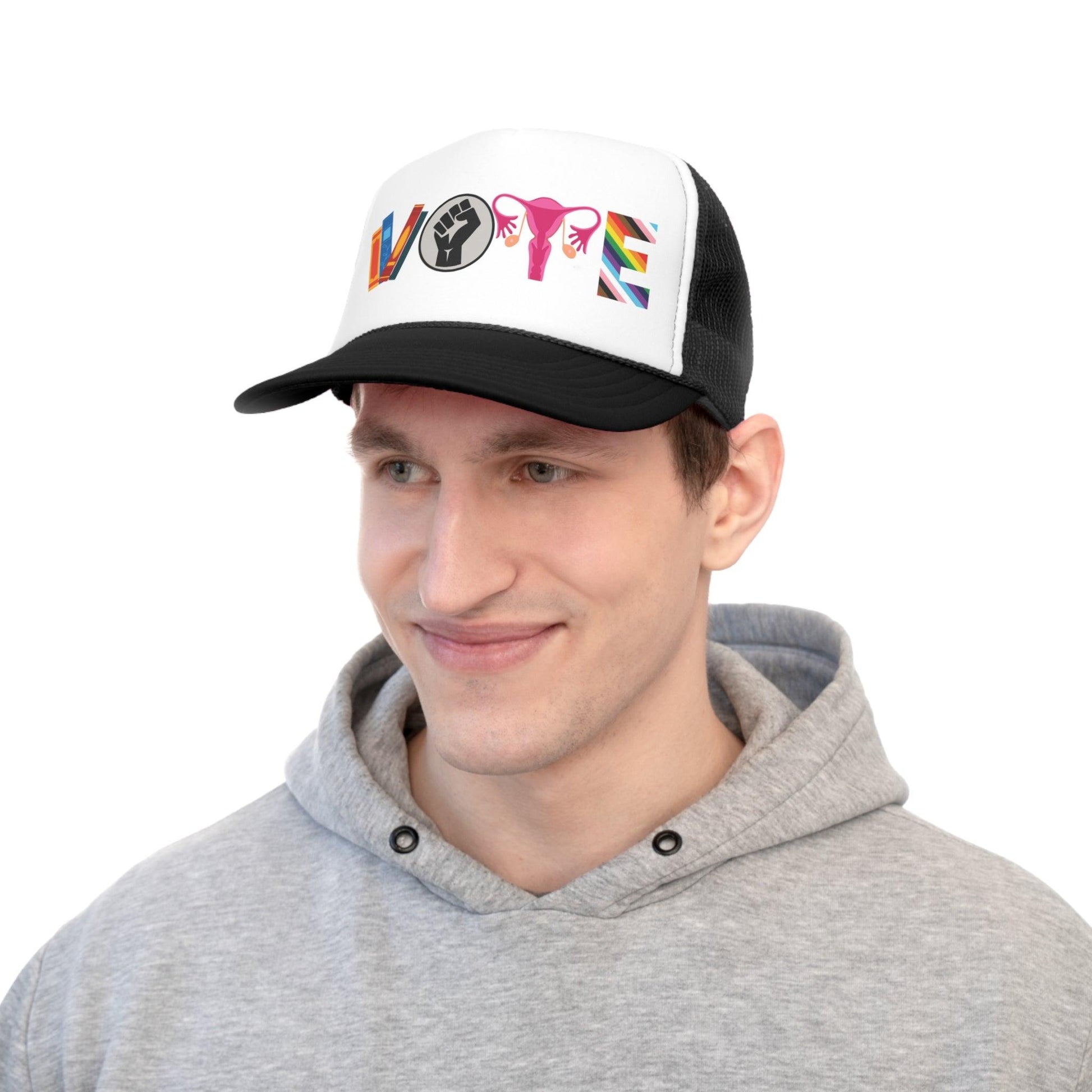 Vote - Trucker Hat - Wicked Naughty Apparel